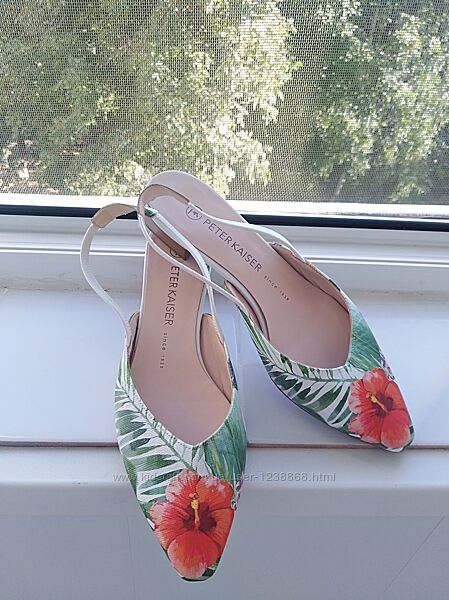 Туфли слингбэки Peter Kaiser.