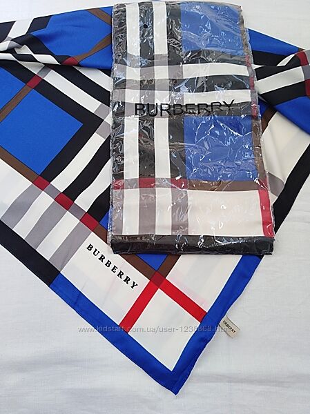 Шелковый платок Burberry.