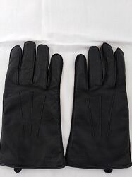 Кожаные перчатки Next , утеплитель Thinsulate.