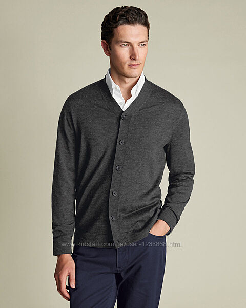 Шерстяной кардиган Charles Tyrwhitt.