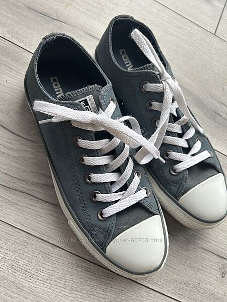 Жіночі кеди низькі Converse шкіряні