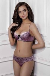 Новий жіночий набір білизни Jasmine Lingerie Erma рожевий срібний