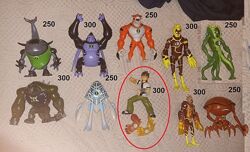 Фигурки Ben 10 Бен 10