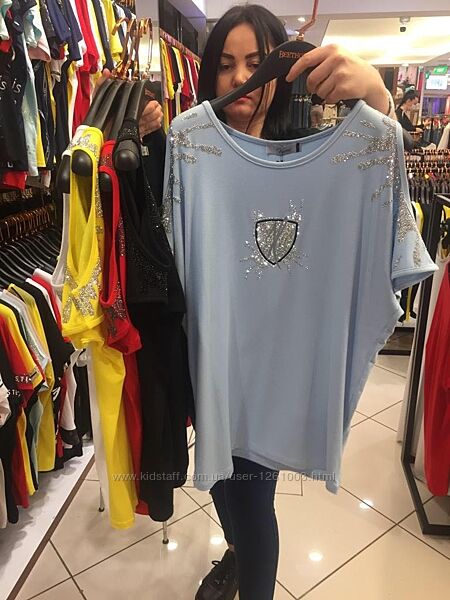 Футболки женские большие размеры Турция Акция