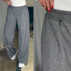 Теплі  штани палаццо