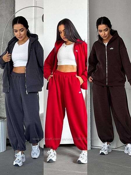 Жіночий костюм тринитка на флісі