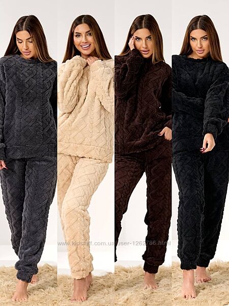 Дмашній костюм, піжама махра