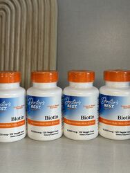 Біотин 10000 тис Doctor&acutes Best биотин 10 000 мкг 120 капсул США