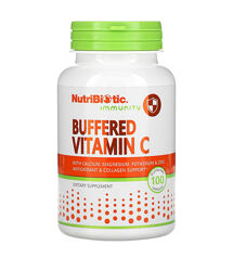 Вітамін С кальцій магній цинк калій NutriBiotic, Imunity, буферизований