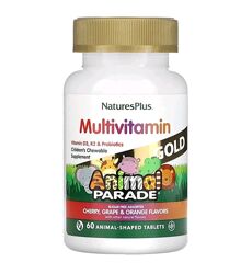 Вітаміни мультивітаміни Animal Parade Gold для дітей у формі тварин