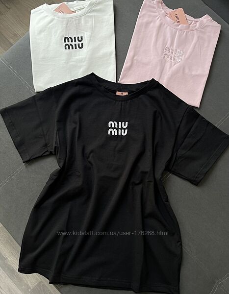 Футболка miu miu 