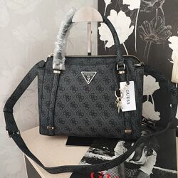 Сумка Guess бежевая графитовая черная