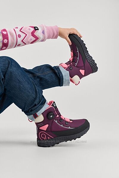 Зимові черевики для дівчинки Reimatec Hallava Quicklock. Розміри 28 - 40
