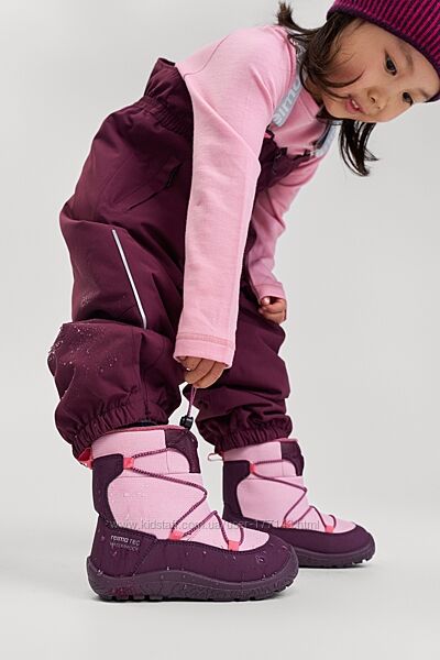 Зимові черевики для дівчинки Barefoot Reimatec Ensilumi. Розміри 22 - 31