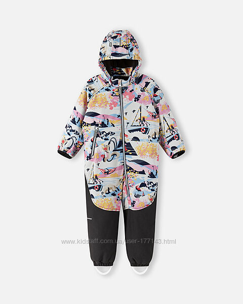 Демисезонный комбинезон для девочки Reima Softshell Mjosa. Размеры 74-98