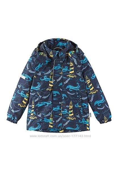 Утеплённая демисезонная куртка для мальчика Tutta by Reima Uoti. 104 - 140р