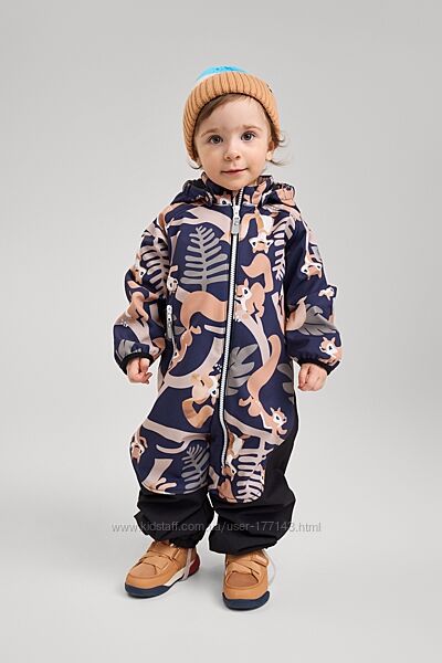 Демисезонный комбинезон для мальчика Reima Softshell Mjosa. Размеры 74- 98