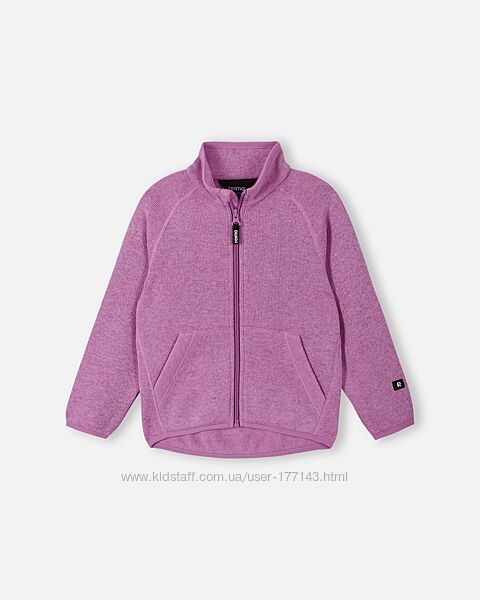 Кардиган флисовый для девочки Reima Hopper. Размеры 92 - 140
