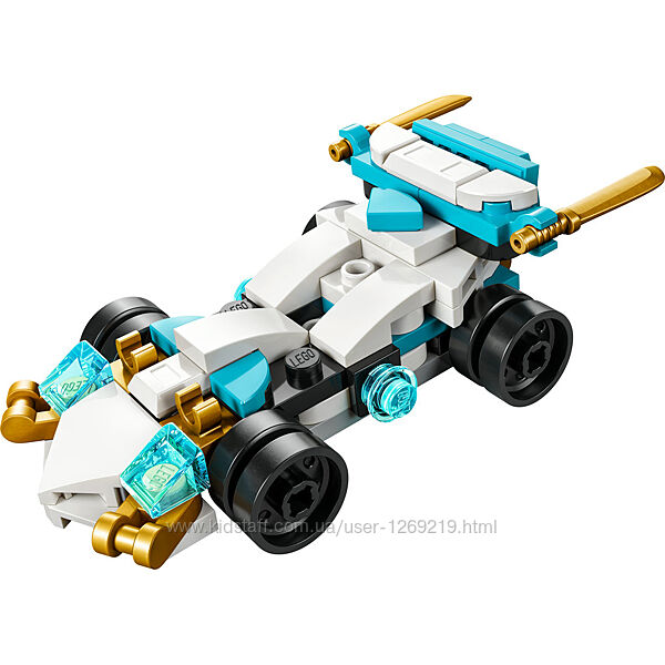 LEGO NINJAGO 30674 Суперсильні транспортні засоби дракона Зейна ПОДАРОК