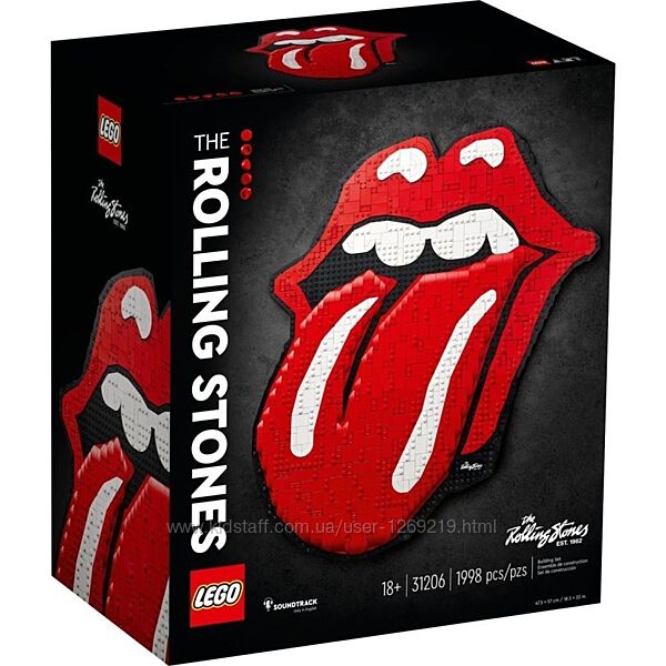 LEGO ART 31206 The Rolling Stones 