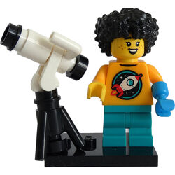 LEGO 71048-4 Collectible Minifigures Series 27 - Маленький астроном і ПОДАР