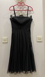 Черное вечернее платье