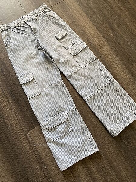 Джинси Bershka cargo, жіночі джинси Bershka 