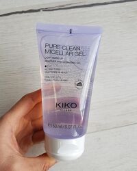 Гель kiko pure clean micellar  gel для снятия макияжа