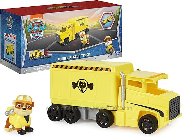 Щенячий патруль Большой грузовик трансформер Крепыш Paw Patrol Big truck