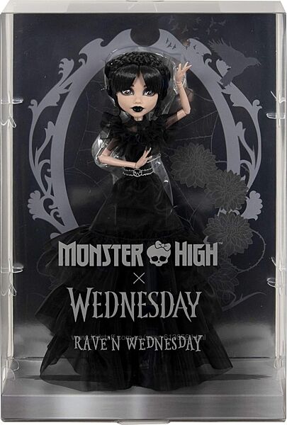 Колекційна лялька Монстер Хай Венсдей Танці Monster High HXJ03