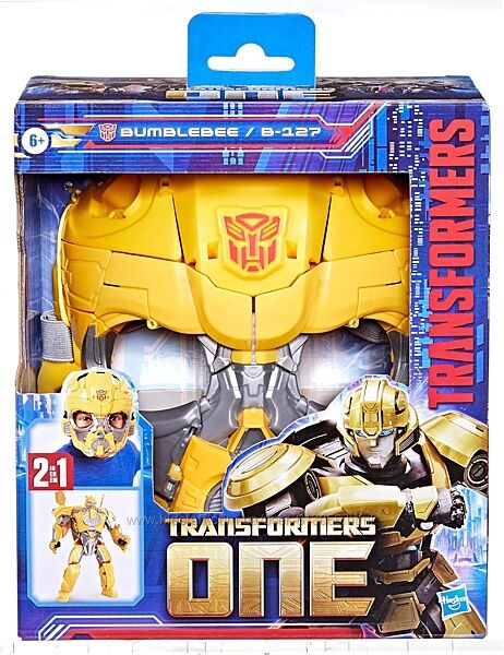 Трансформер Маска Бамблбі початок 2 у 1 Transformers One Bumblebee F9181