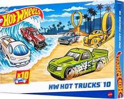 набір машинок Хот Вілс 10 шт Hot Wheels HYM97