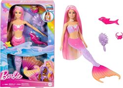 Лялька Барбі русалока Кольорова магія Barbie Dreamtopia Mattel HRP97