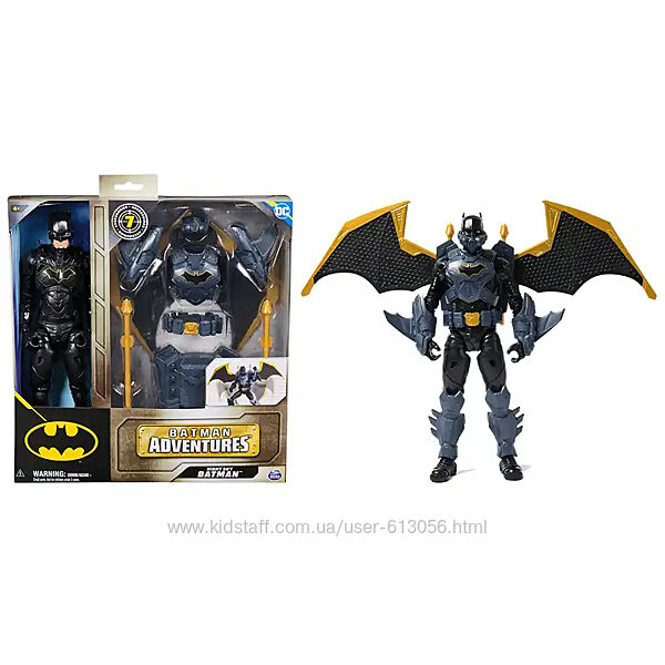 Ігрова Фігурка Бетмен із аксесуарами 30 см DC Comics Batman 6070532