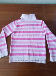 Хлопковый свитерок для девочки на рост 128-130