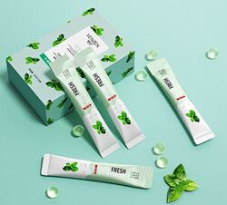 VEZE Освежающий ополаскиватель для полости рта мятная свежесть в саше 1шт