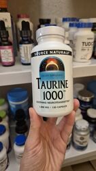 Source Naturals, таурин, 1000 мг, 120 капсул
