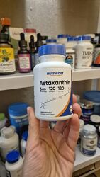 Nutricost, астаксантин, 6 мг, 120 капсул