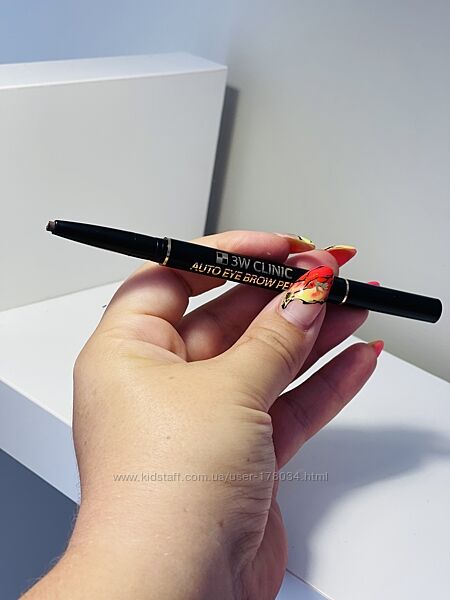 Автоматический карандаш для бровей auto eyebrow pencil 3w clinic