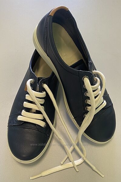 Жіночі кросівки ecco soft 7 синього кольору, 36 розміру