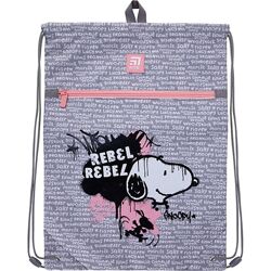 Сумка для обуви с карманом Kite Education Snoopy SN21-601L