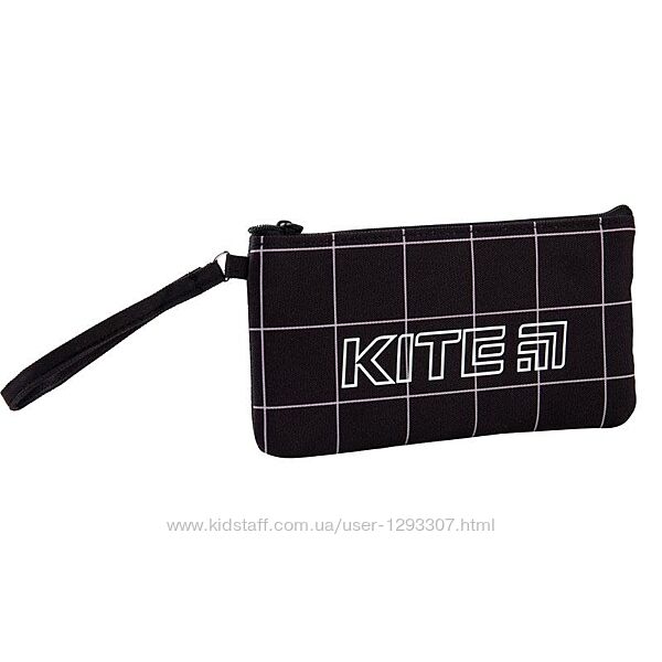 Пенал Kite K21-664-4  40 г  20x10x1,5 см  черный