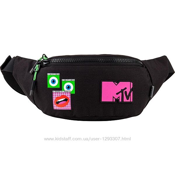 Сумка-бананка Kite City MTV MTV21-2564  170 г  36x14x7 см  2 л  черный
