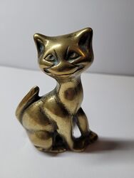 Кот-подсвечник металлический