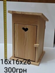 Тримач туалетного паперу, масив сосни