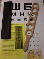 Лінійка по-Коваленко акомодаційна ЛА-С 6 лінз, сфера від 0,25 до 0,75