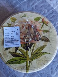 Серебряные серьги 925 проба