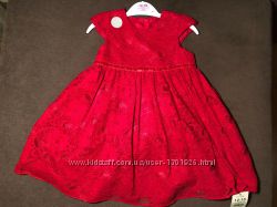 Красивое нарядное платье на девочку 12-18 месяцев. рост 80-86см. ф. George.