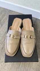 жіночі мюлі з натуральної шкіри, 38 розмір