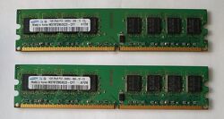 Оперативная память Samsung DDR2 2Gb 11 800MHz PC2 6400U CL6